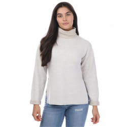 Ted Baker Womens/Ladies Lidyaa Funnel Neck Relaxed Fit Jumper - 14 UK, Natural