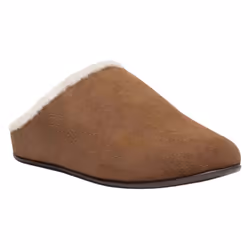 FitFlop Womens/Ladies Chrissie Suede Shearling Slippers - 4 UK, Tan