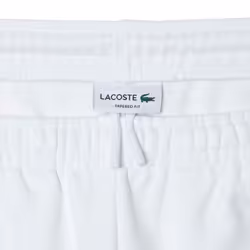 Lacoste Mens Colour Block Jogging Bottoms - S, White/Blue