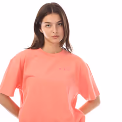 Off White Womens/Ladies Swimming Man T-Shirt - 6 UK, Pink