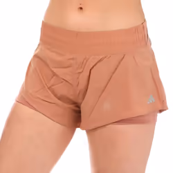 Adidas Womens/Ladies Colective Power Running Shorts - 8 UK, Clay Strata