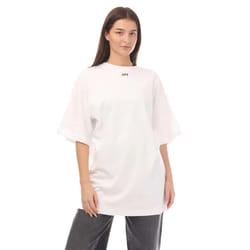 Off White Womens/Ladies Off Stamp Cotton T-Shirt Dress