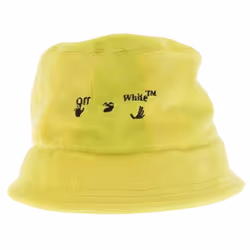 Off White Swimming Man Towel Bucket Hat