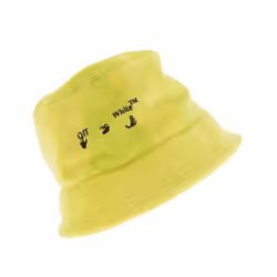 Off White Swimming Man Towel Bucket Hat