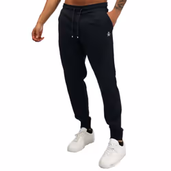 Original Penguin Mens Sticker Pete Fleece Jogging Bottoms - S R, Navy