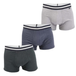 Ted Baker Mens Cotton Boxer Shorts (Pack of 3) - S, Grey/Blue/Black