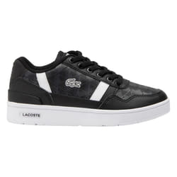 Lacoste Childrens/Kids T-Clip Touch Fastening Trainers - 4 UK Child, Black/White