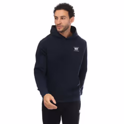 DKNY Mens Blackwater Logo Hoodie - XL, Navy