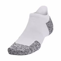 Under Armour Unisex Adult Cushioned Running Ankle Socks - S, White