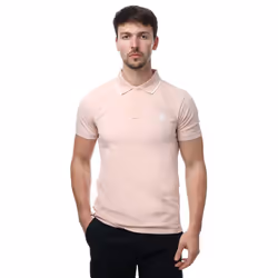 Timberland Mens Printed Short-Sleeved Polo Shirt - XL, Rose