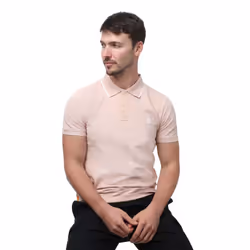 Timberland Mens Printed Short-Sleeved Polo Shirt - XL, Rose