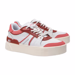 Lacoste Womens/Ladies L002 Evo Trainers - 4 UK, White/Red