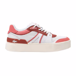 Lacoste Womens/Ladies L002 Evo Trainers - 5 UK, White/Red