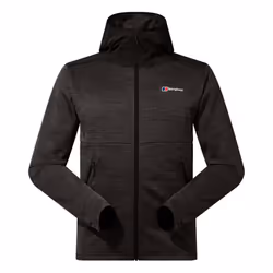 Berghaus Mens Thraskii Hooded Jacket - M, Grey/Black