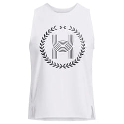 Under Armour Womens/Ladies Launch Elite Iso-Chill Tank Top - 10 UK, White