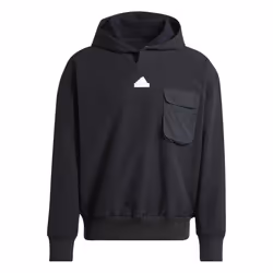 Adidas Mens City Escape Premium Hoodie - XS, Black