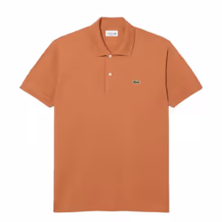 Lacoste Mens L.12.12 Original Pique Classic Polo Shirt - S, Brown
