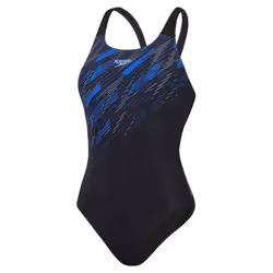 Speedo Womens/Ladies Hyper Boom Muscleback One Piece Swimsuit