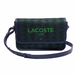 Lacoste Womens/Ladies Heritage Jacquard Flap Closure Satchel