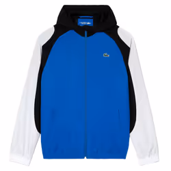 Lacoste Mens Sport Colour Block Tennis Jacket - XS, White/Blue/Black