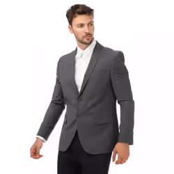 Ted Baker Mens Formal Suit Jacket - S, Charcoal