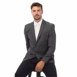 Ted Baker Mens Formal Suit Jacket - S, Charcoal