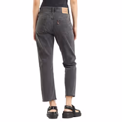 Levis Womens/Ladies Get Off My Cloud Crop Jeans - 30XS, Black