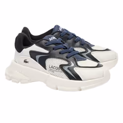 Lacoste Childrens/Kids L003 Neo Trainers - 7.5 UK Child, Off White