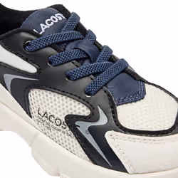 Lacoste Childrens/Kids L003 Neo Trainers - 7.5 UK Child, Off White