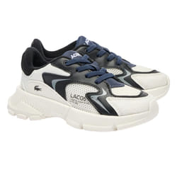 Lacoste Childrens/Kids L003 Neo Trainers - 4.5 UK Child, Off White