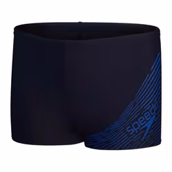 Speedo Boys Medley Logo Swim Shorts - 11-12 Years, Navy