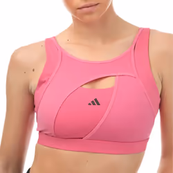 Adidas Womens/Ladies Power Impact Luxe Medium Support Sports Bra - S, Pink