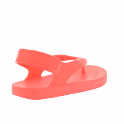 FitFlop Girls iQushion Backstrap Ergonomic Flip Flops - 8 UK Child, Orange