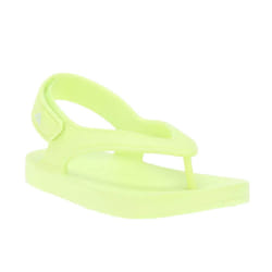 FitFlop Girls iQushion Backstrap Ergonomic Flip Flops - 8 UK Child, Yellow