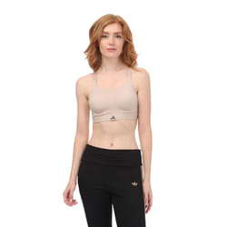 Adidas Womens/Ladies Tailored Impact Luxe High Support Sports Bra - 30A, Taupe