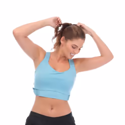 Adidas Womens/Ladies Fast Impact High Support Sports Bra - 20 UK - 22 UK, Blue