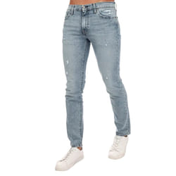 Levis Mens 511 Thrifted Casual Slim Jeans - 30R, Blue