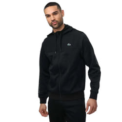 Lacoste Mens Polyester Full Zip Hoodie