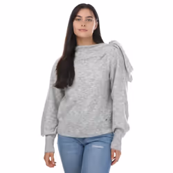 Ted Baker Womens/Ladies Larbow Bow Embellished Jumper - 12 UK, Grey