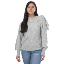 Ted Baker Womens/Ladies Larbow Bow Embellished Jumper - 14 UK, Grey
