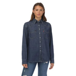Levis Womens/Ladies Donovan Western Shirt - 8 UK, Denim