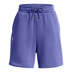 Under Armour Womens/Ladies Fleece Logo Boyfriend Shorts - 8 UK, Purple