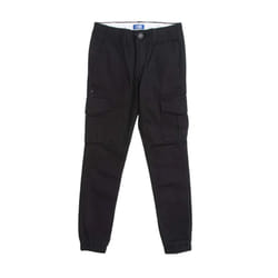 Jack And Jones Boys Marco Dean Cargo Trousers - 11-12 Years, Black