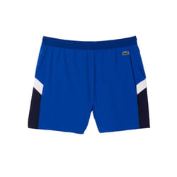 Lacoste Mens Colour Block Recycled Polyamide Swimming Trunks - M, Blue