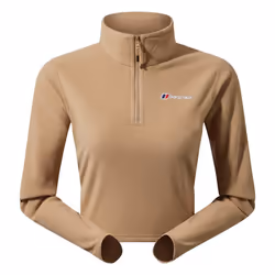 Berghaus Womens/Ladies Urban Prism Fleece Half Zip Crop Top