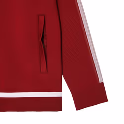 Lacoste Mens Novak Djokovic Tennis Jacket - XS, Red