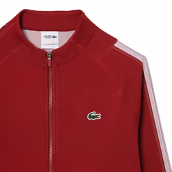Lacoste Mens Novak Djokovic Tennis Jacket - S, Red