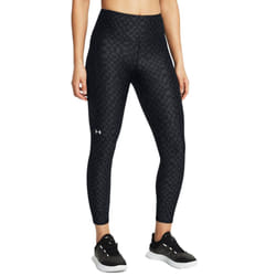 Under Armour Womens/Ladies HeatGear Printed Ankle Length Leggings - 8 UK, Black