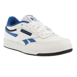 Reebok Childrens/Kids Club C Revenge Leather Trainers - 4.5 UK, White/Blue/Black