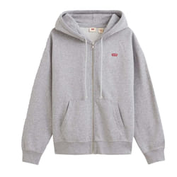 Levis Womens/Ladies Standard Full Zip Hoodie - 10 UK, Grey Heather